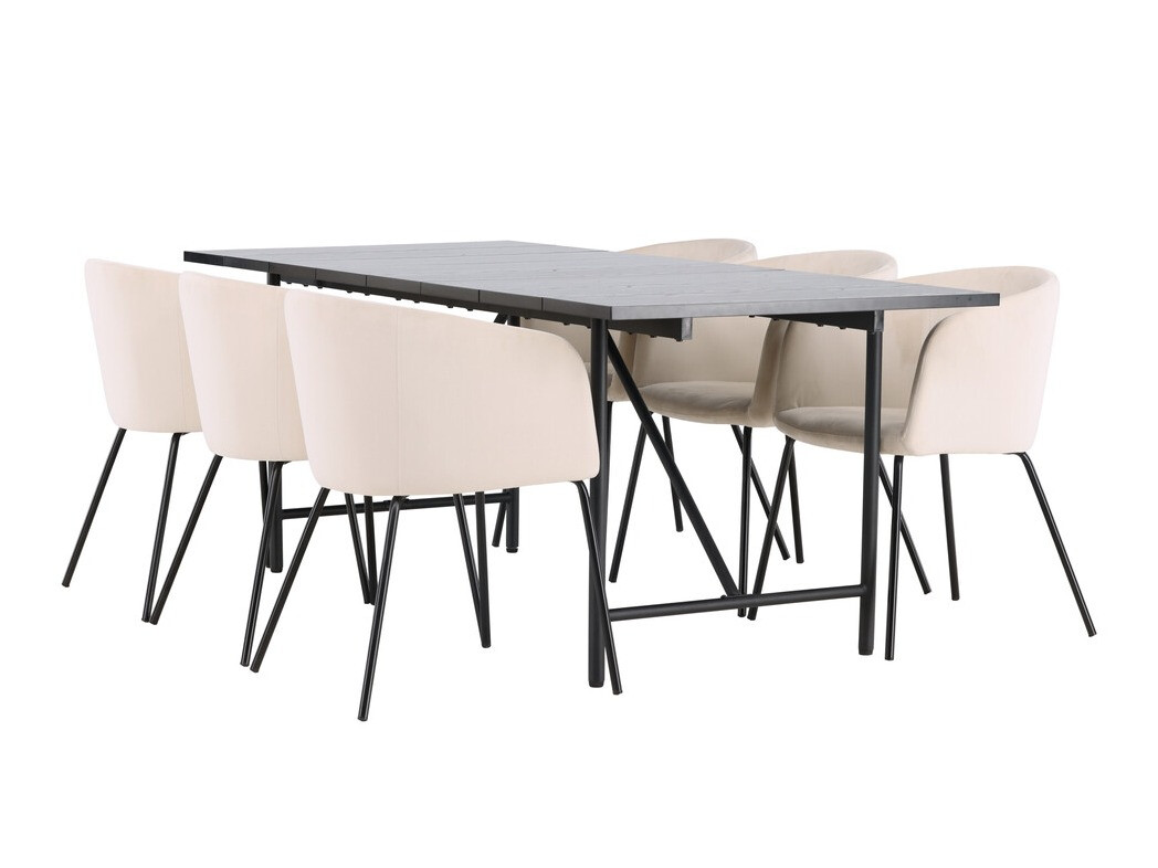 Étkezőgarnitúra Dallas 3970, 75x90x200cm