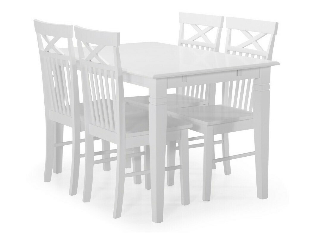 Étkezőgarnitúra Scandinavian Choice 281, 74x80x120cm, Kaucsuk