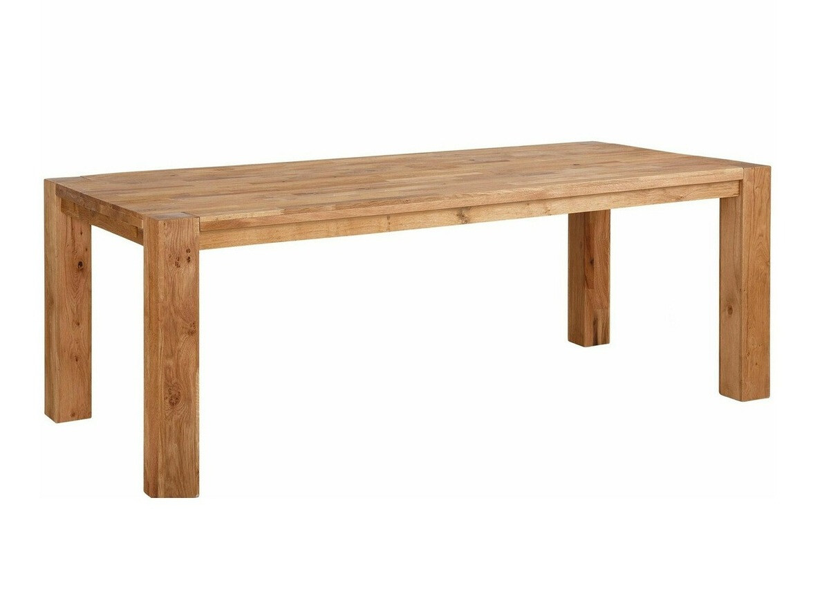 Asztal Denton 926, Tölgy, 76x100x220cm, Munkalap anyaga, Váz anyaga