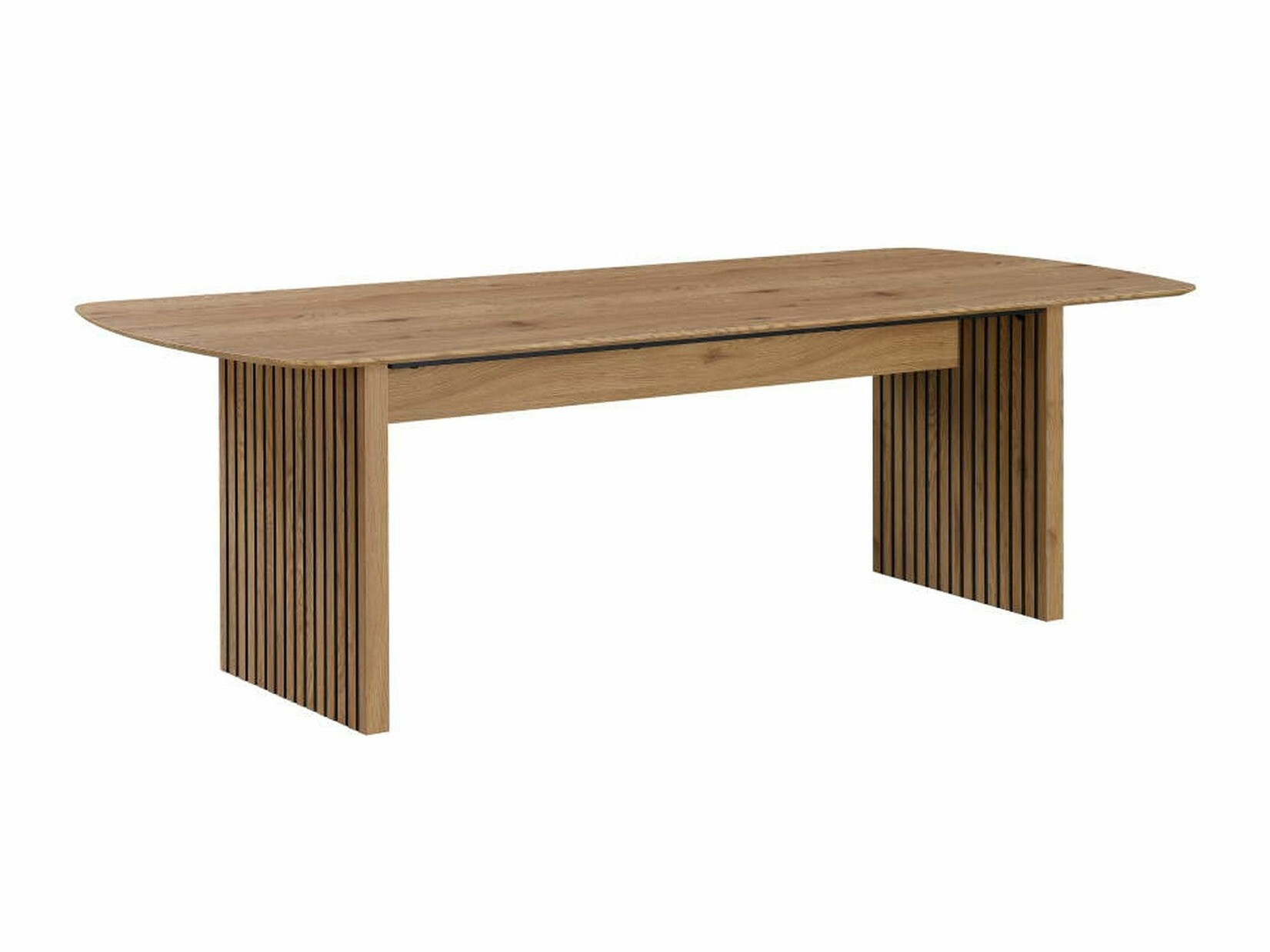 Asztal Riverton 784, Barna, 76x100x240cm, Közepes sűrűségű farostlemez