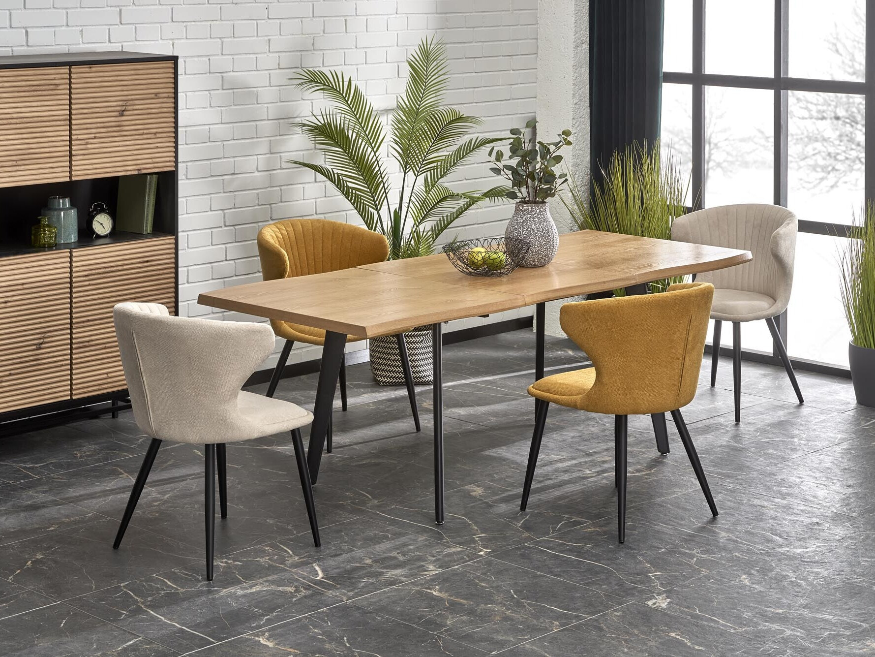 Étkezőgarnitúra Houston 1778, 75x90x150cm