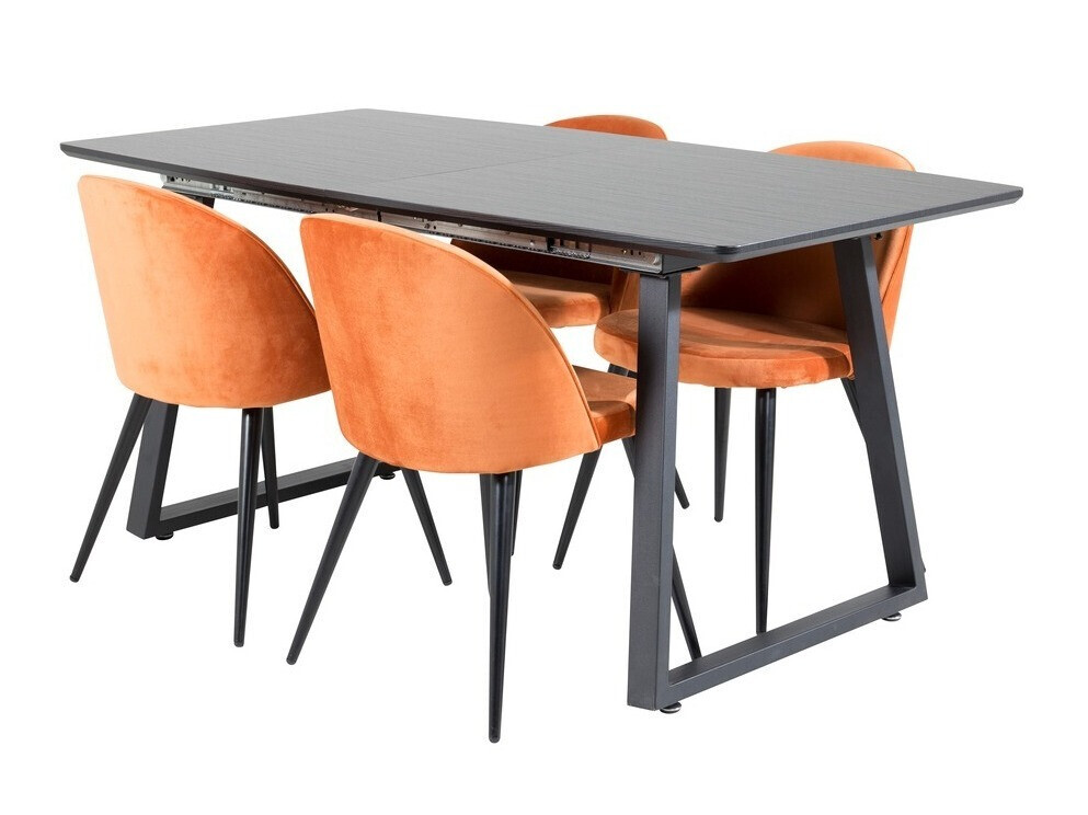 Étkezőgarnitúra Dallas 1609, 75x85x160cm