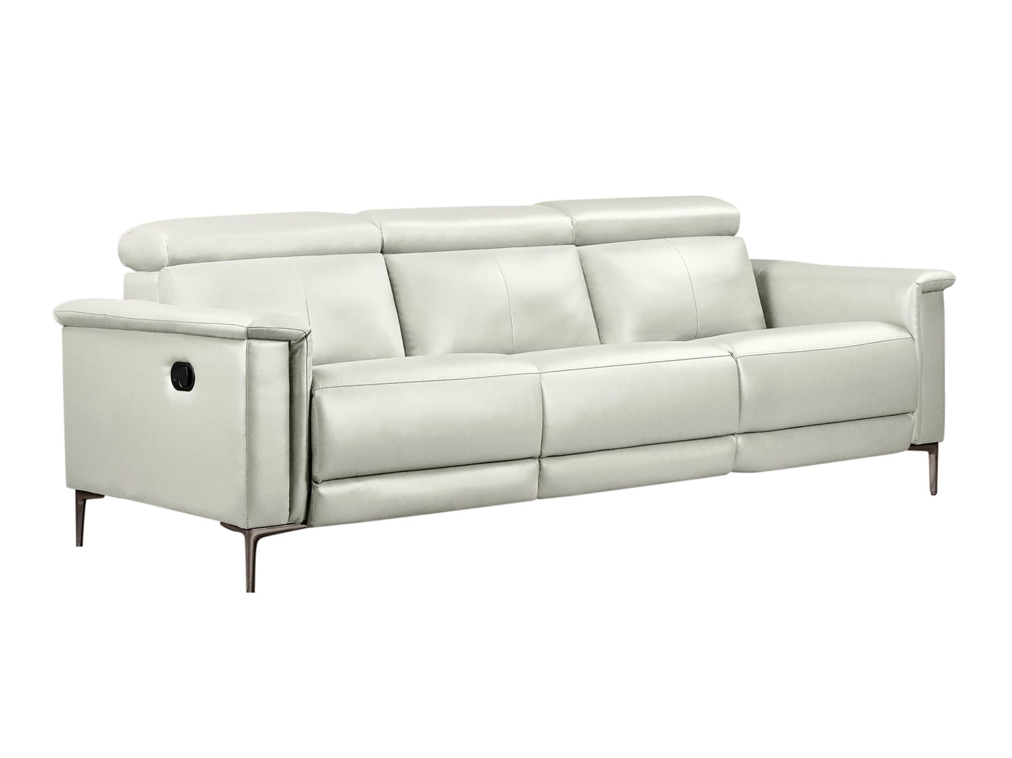 Relax kanapé Denton 1308, Krém, 97x222x100cm, Lábak: Fém