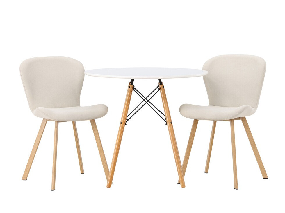 Étkezőgarnitúra Dallas 4565, 75cm, Bükkfa