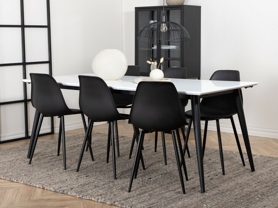 Étkezőgarnitúra Dallas 4566, 76x90x195cm