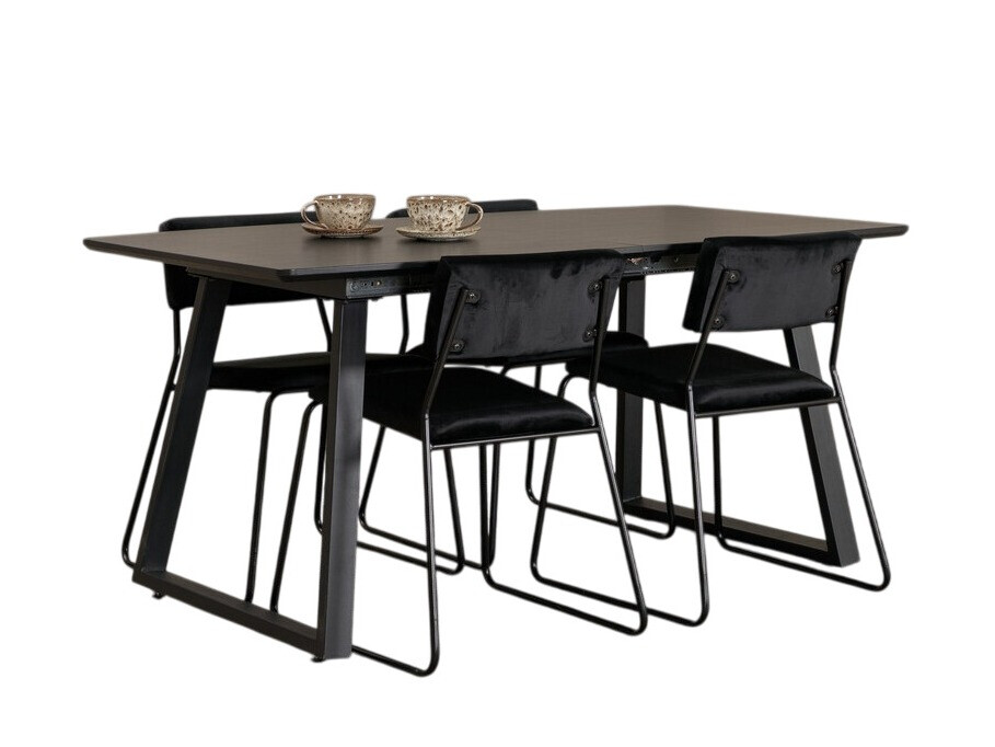 Étkezőgarnitúra Dallas 4568, 75x85x160cm