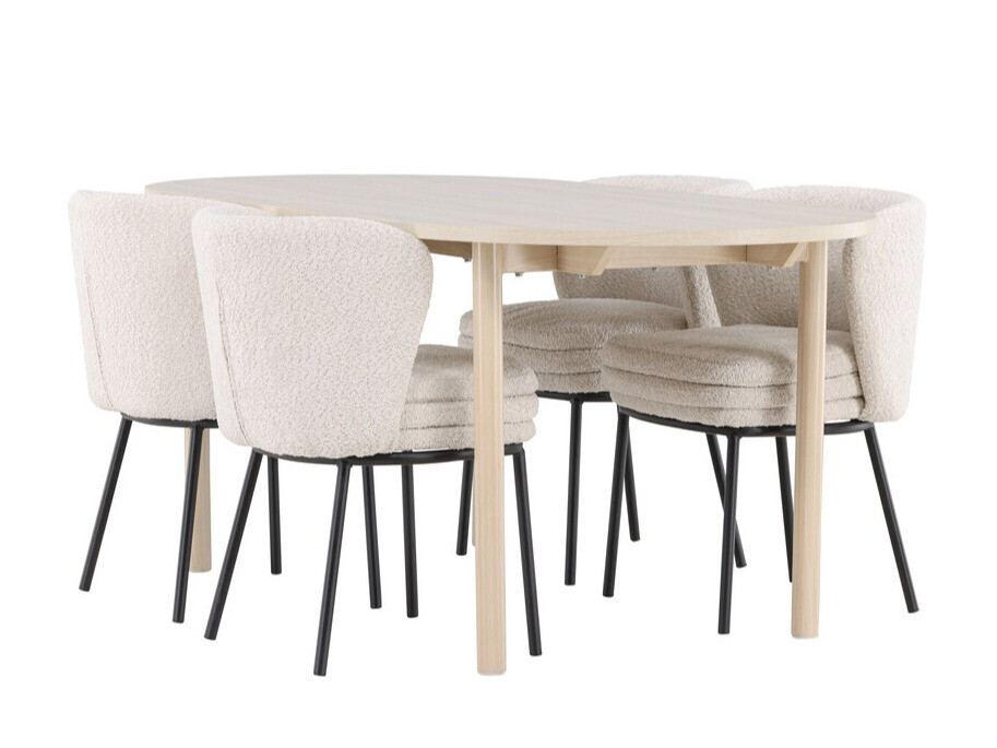 Étkezőgarnitúra Dallas 4613, 75x90x180cm