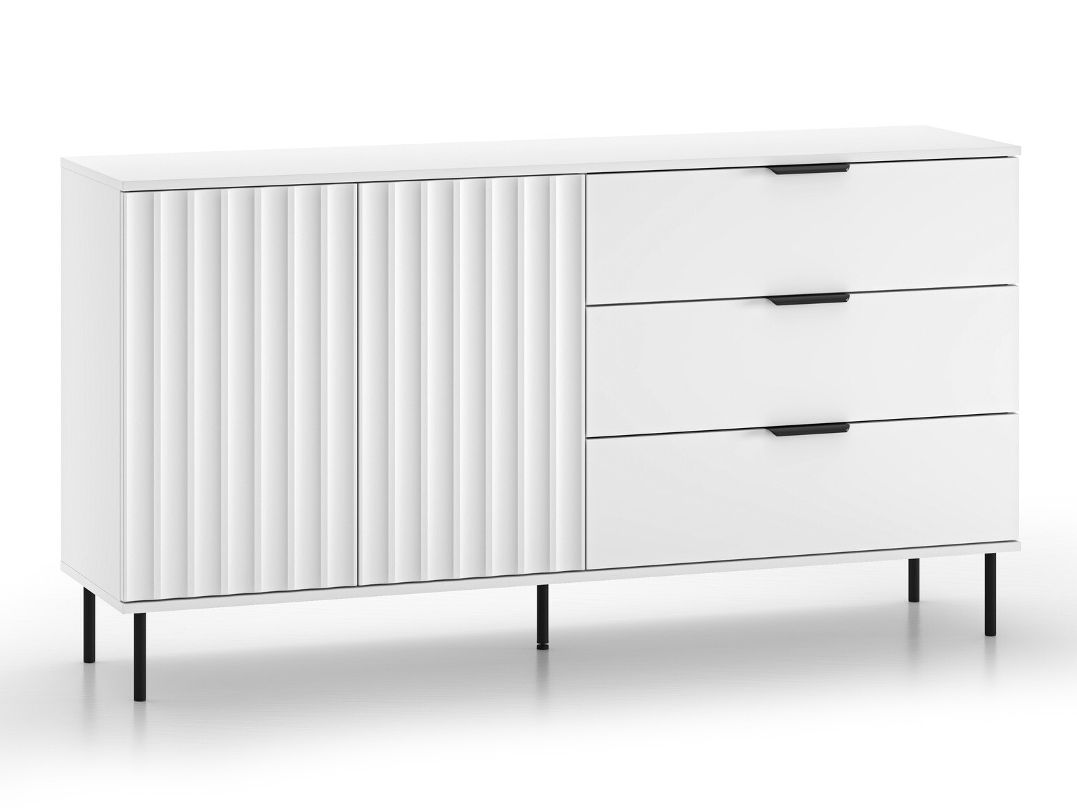 Komód Madison 179, Fehér, 84.8x160x40.2cm