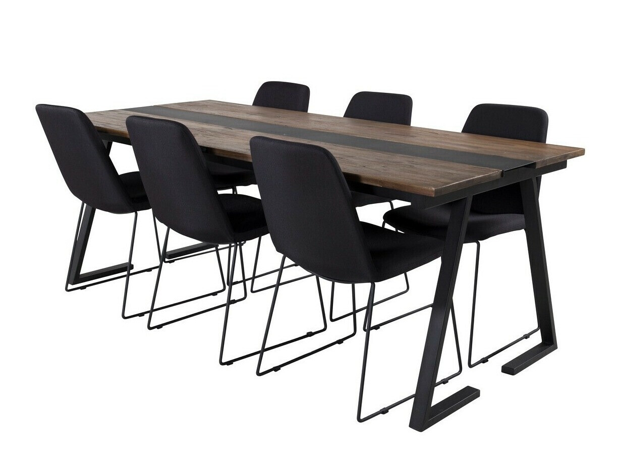 Étkezőgarnitúra Dallas 1941, 75x90x200cm