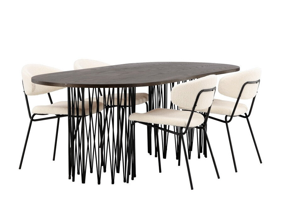 Étkezőgarnitúra Dallas 4623, 74x100x220cm